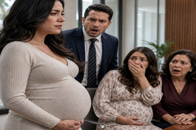 El esposo la humilló por “estéril” y llevó a la amante al juzgado. 7 meses después, ella se quitó el abrigo y destapó el peor secreto de su suegra.
