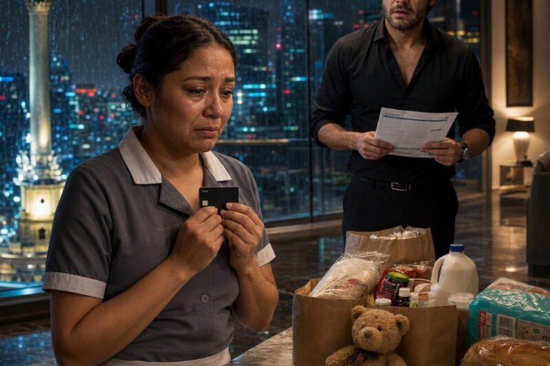 Un multimillonario les dio tarjetas negras ilimitadas durante tres días a las tres mujeres más importantes de su vida: su novia, su asistente y su empleada doméstica. Su novia compró bolsos de lujo y rentó un yate en Cancún. Su asistente usó el dinero para acercarse a los rivales de su empresa. Pero su empleada doméstica compró despensa, pagó rentas atrasadas, alimentó a personas sin hogar en las calles de Ciudad de México y donó a un orfanato… y lo que hizo después le rompió el corazón.